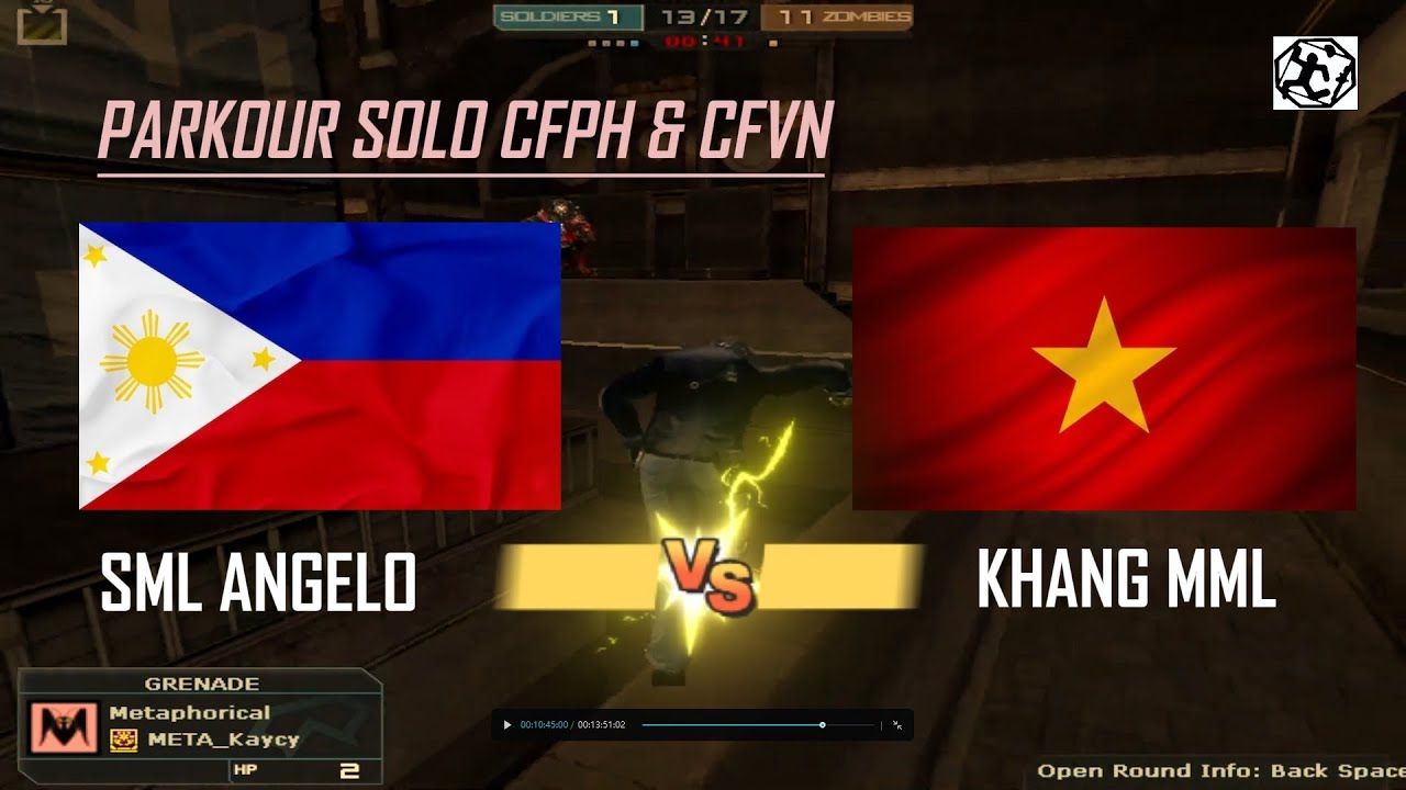 CrossFire Solo Parkour | Angelo Gabriel Magsanoc Vs Khang MmL | Philippines vs Vietnam CFPH | #12 ✔