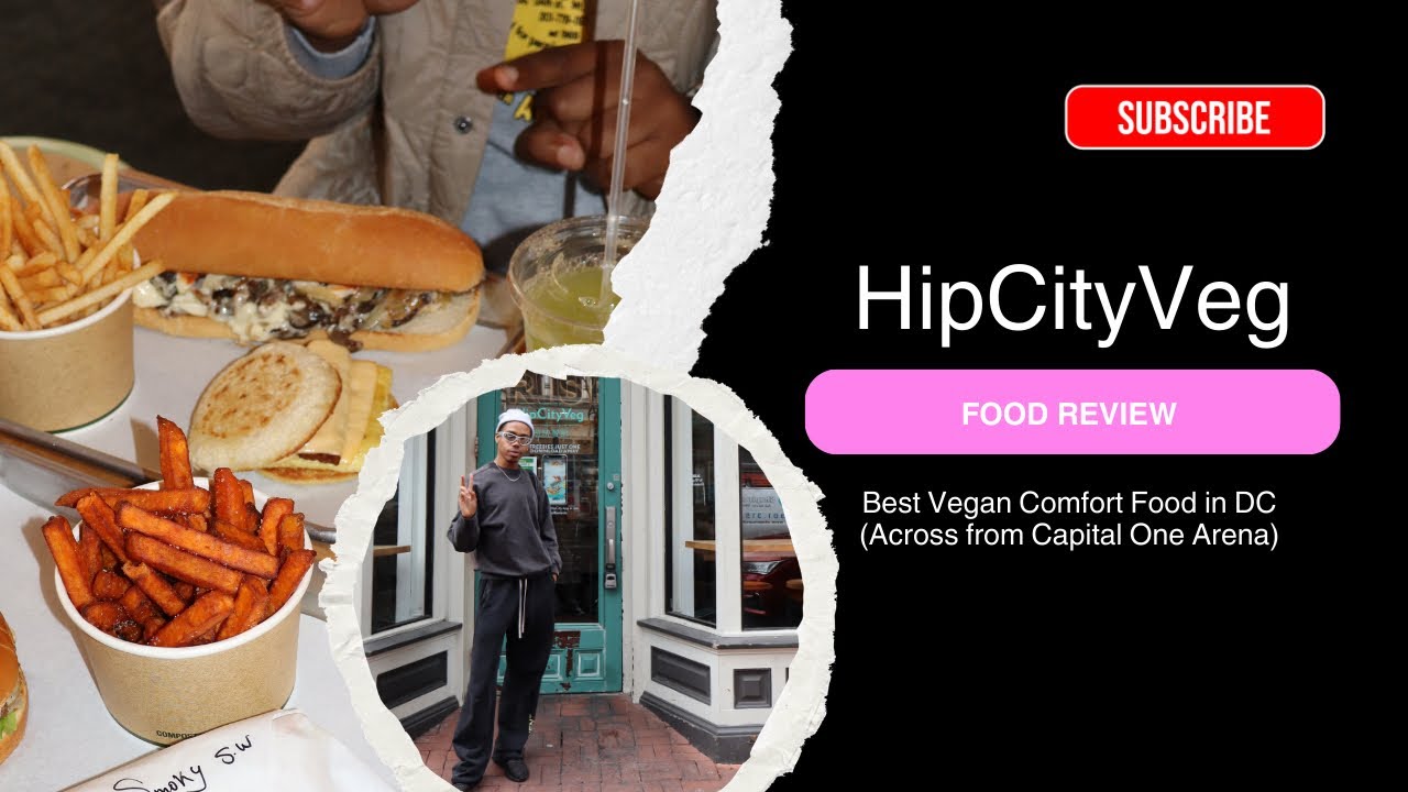 HipCityVeg Review 🌱 | Best Vegan Comfort Food in DC (Across from Capital One Arena)