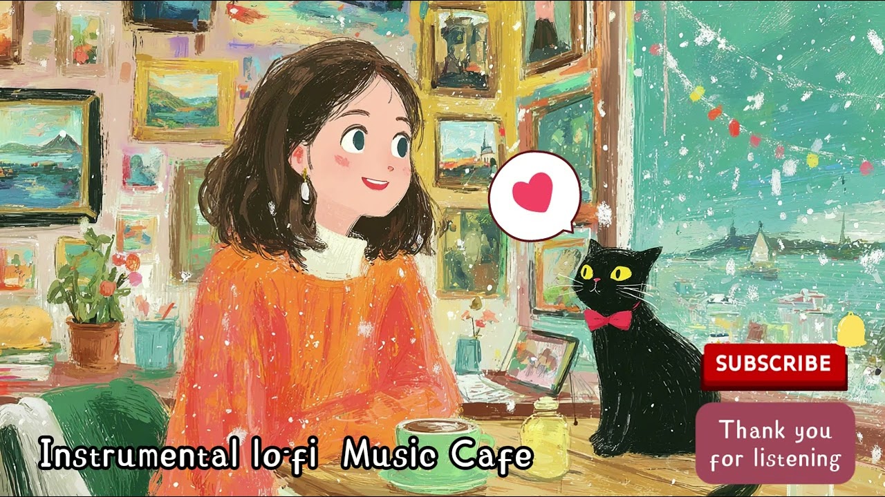 2026 Cafe Music☕Chill Lofi relaxing music, 作業用BGM/咖啡廳BGM, coffee time🐈