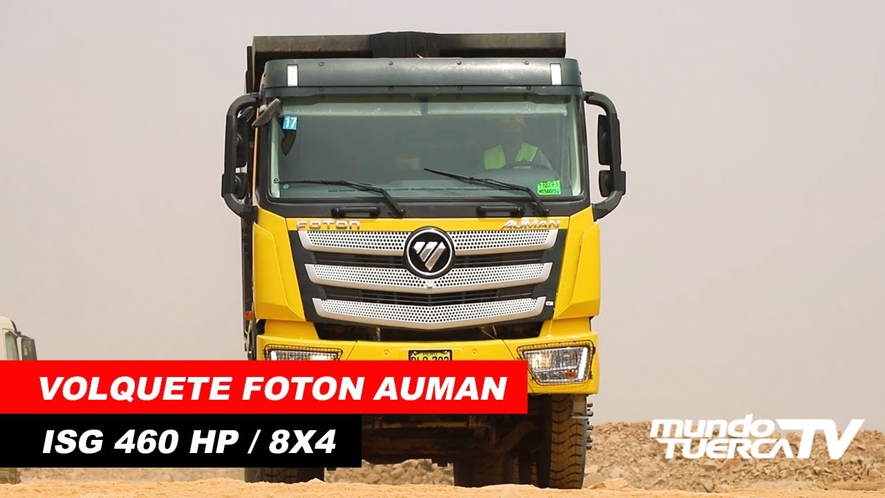 Tracto Camiones USA - Volquete Foton Auman ISG 460 8x4