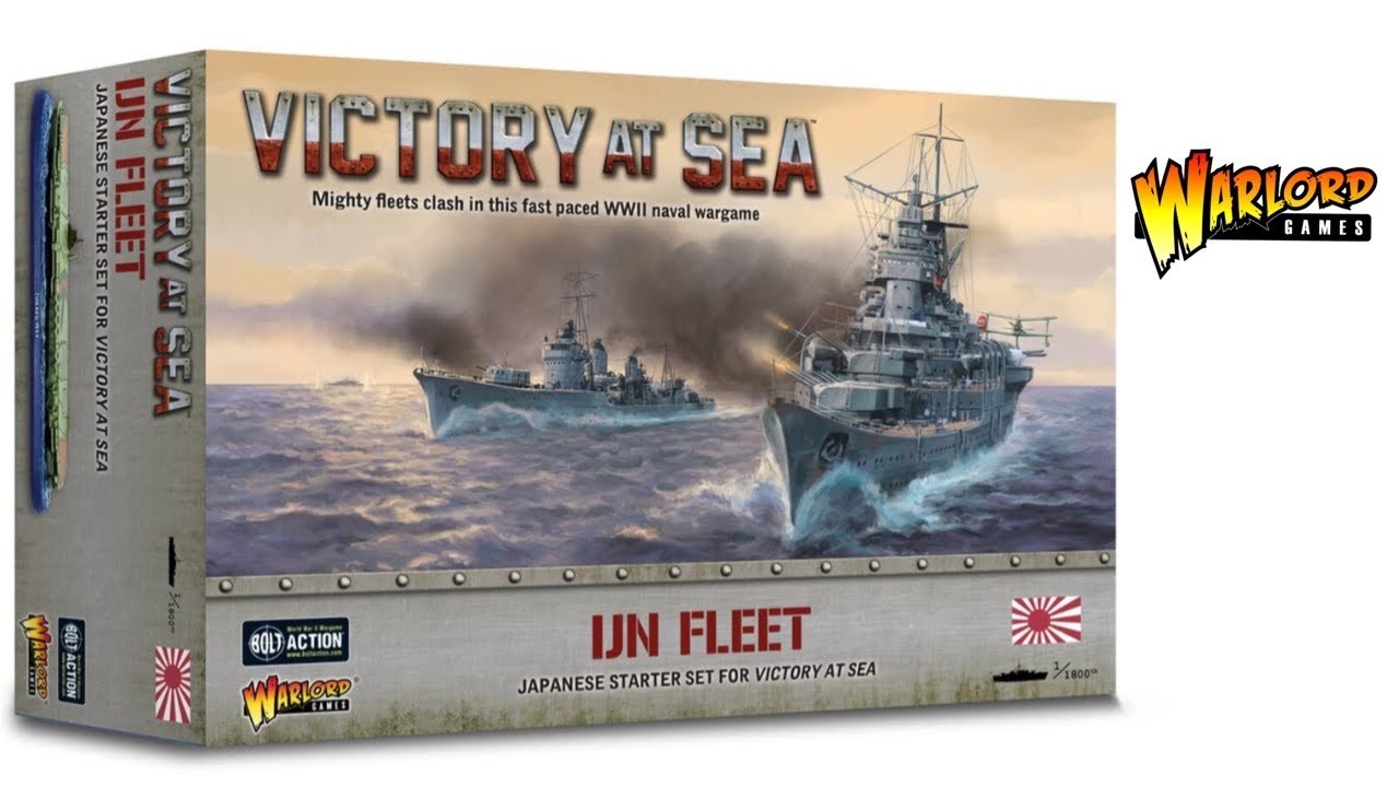 Victory at Sea - Warlord Games IJN Japanese Fleet Starter Fleet