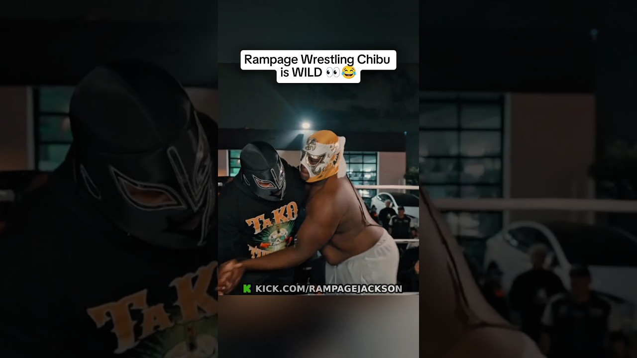 Rampage Wrestling Chibu is WILD #rampagejackson #rampage #ufc #shorts