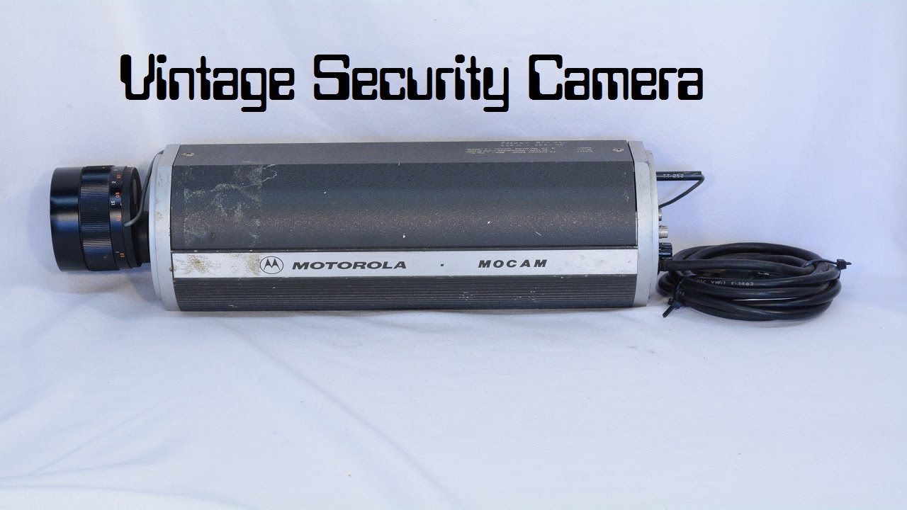 Vintage security camera review