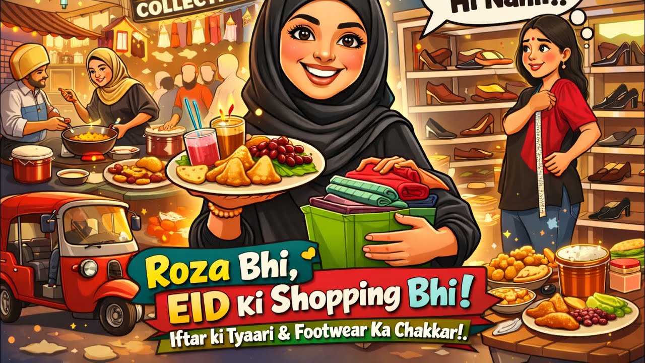 Roza Bhi 🤍 Eid Ki Shopping Bhi 🛍️ | Iftar Ki Tayari  #justmehekthings #familyvlog #ramadan 