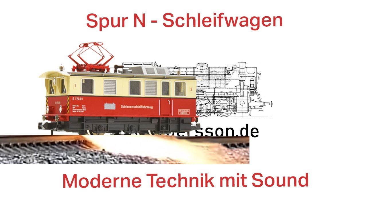 Perfekte Gleisreinigung in Spur N: Echttest mit Schleifen und Sound, Anleitung auch für Anfänger.