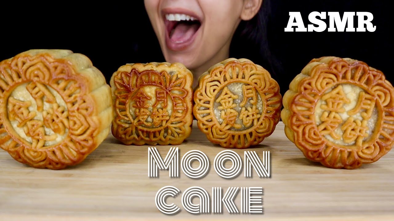 ASMR | EATING MOONCAKES 🥮 (CHEWY SOUNDS) MUKBANG (WHISPER) | MANGIA WHISPERS 먹방