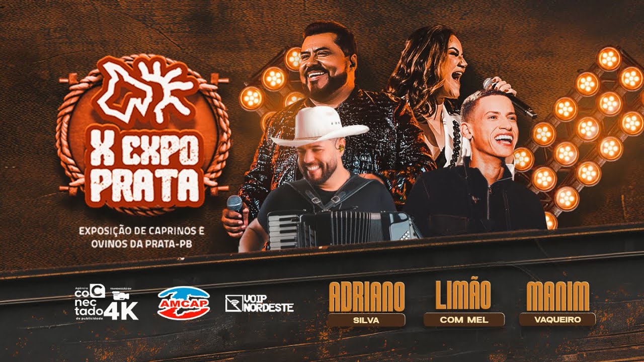 🔴X EXPOPRATA -@manimvaqueirooficial181 @limaocommel27anos66 Adriano Silva e Dj Nandinho