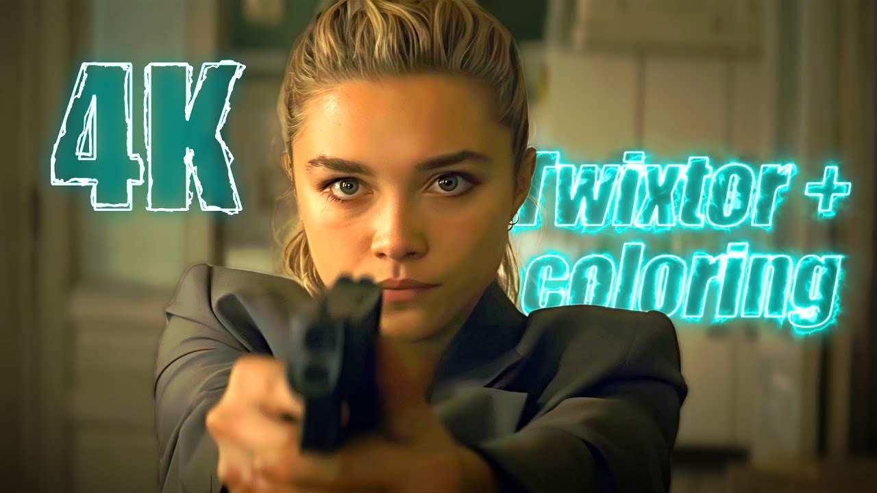 Yelena Belova Black Widow 4K Twixtor Scenepack with Coloring for edits (MEGA)