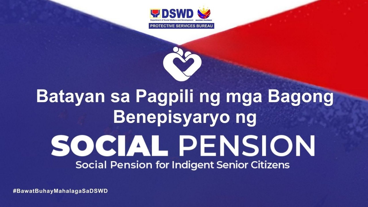 Batayan sa Pagpili ng mga Bagong Benepisyaryo ng Social Pension