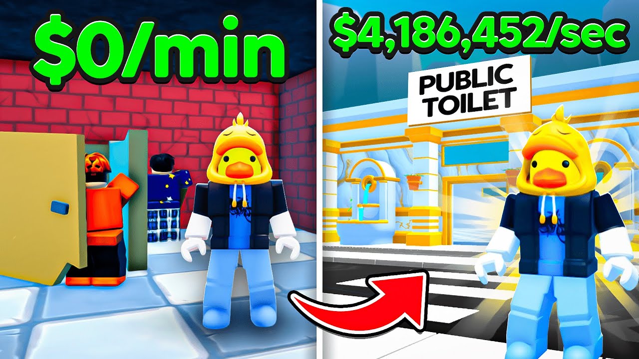 Я разблокировал унитаз МАКСИМАЛЬНОГО УРОВНЯ и заработал $819 752 370 в Roblox My Toilet!