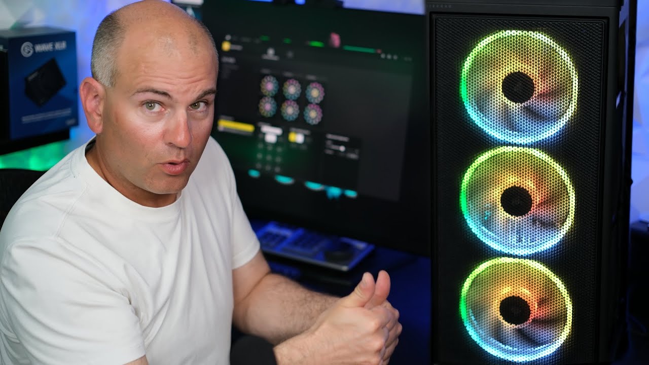 Обзор вентиляторов Corsair QX120 RGB, стартовый набор