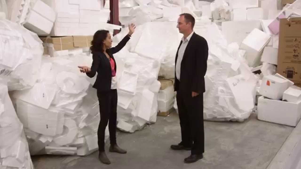 VERT et NET - Recycle polystyrene with the Quebec technology of Polystyvert