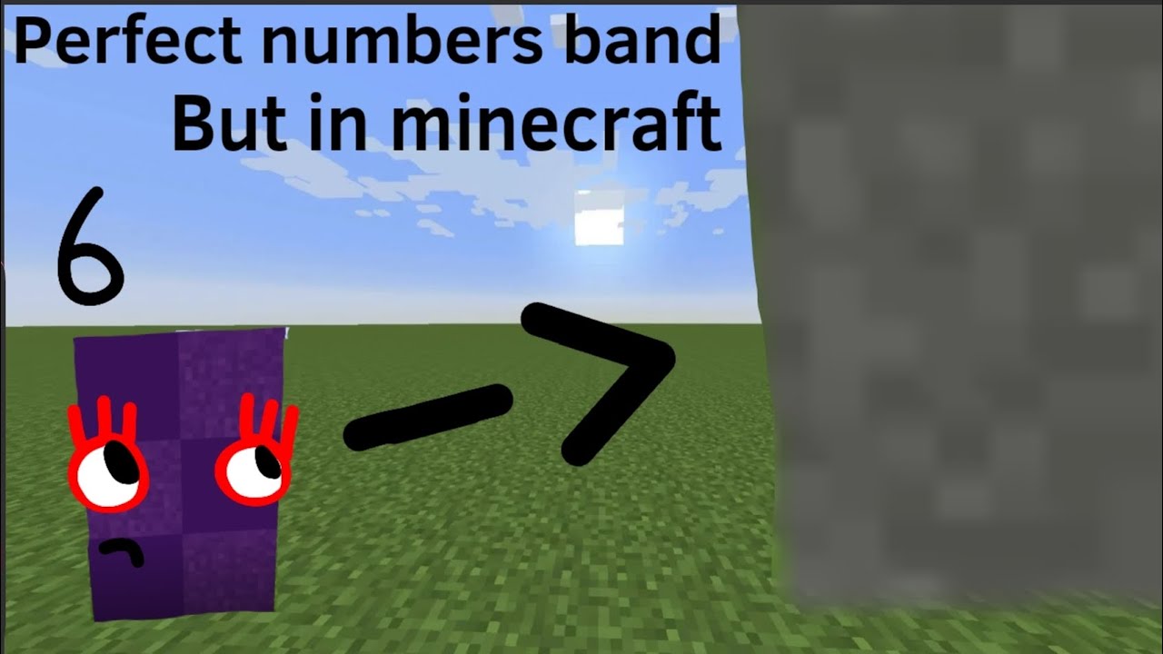 Perfect numbers band but in minecraft (plz subscribe) 