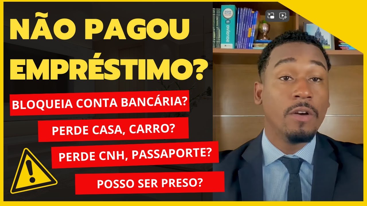 🔴 [ATUALIZADO] O que acontece se NÃO PAGAR EMPRÉSTIMO? ⚠️ Assista agora