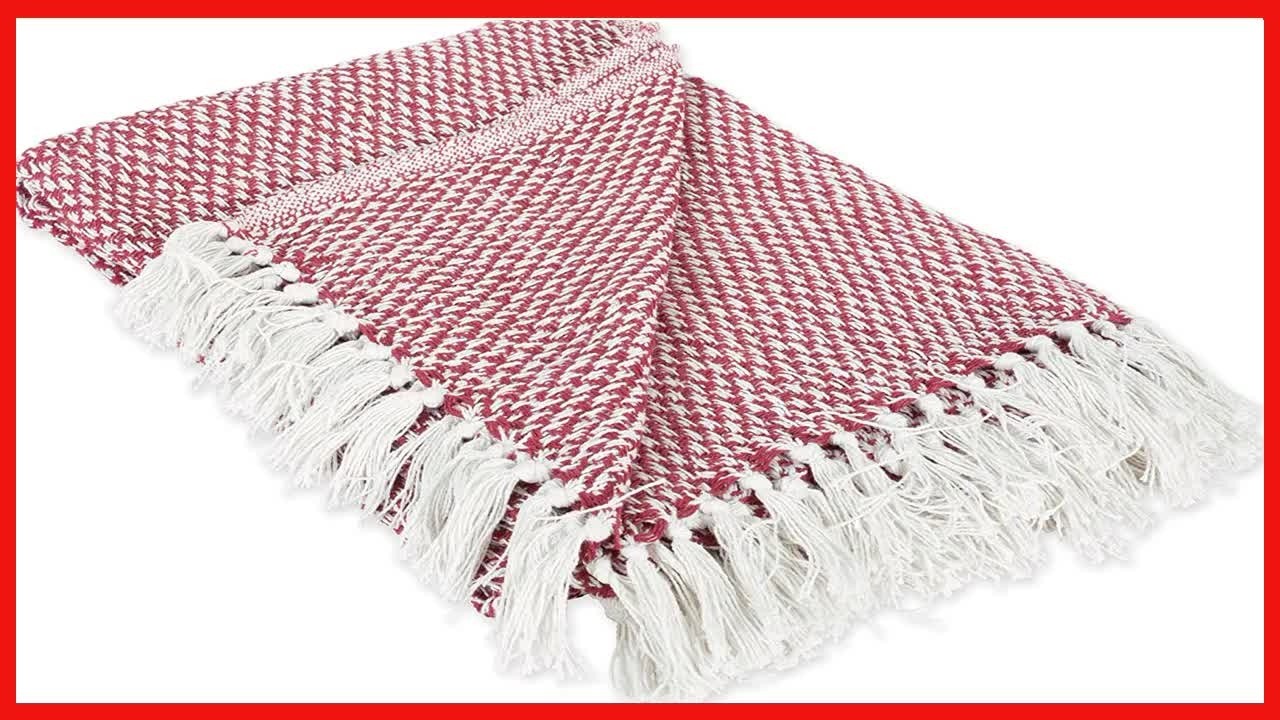 DII 100% Cotton Throw Blanket Review: Cozy Style Meets Rustic Charm