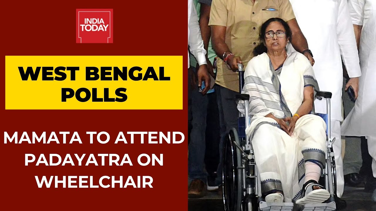 Mamata Banerjee To Attend Padayatra On Wheel Chair, Her First Public Rally After Nandigram Attack