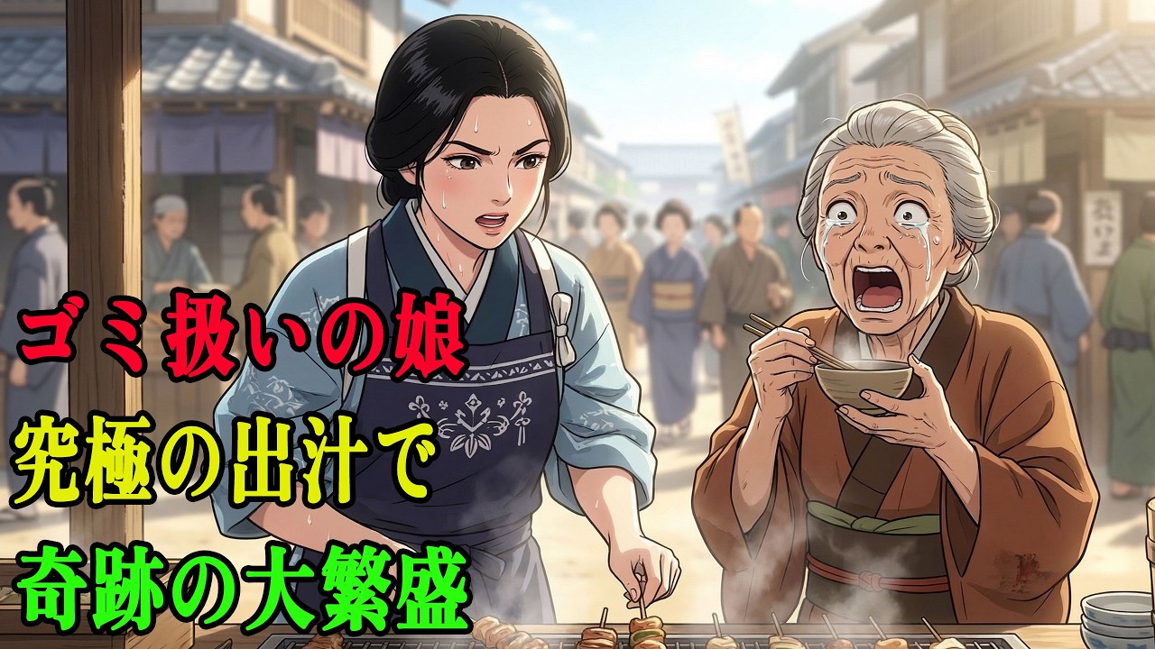 雪山で凍死寸前の下女を救った貧しい飯屋の老婆。その恩返しに下女が振る舞った「究極の出汁」が、店を国一番の繁盛店に変えた | 野談 | 伝説 | 昔話 | 説話 | 民話