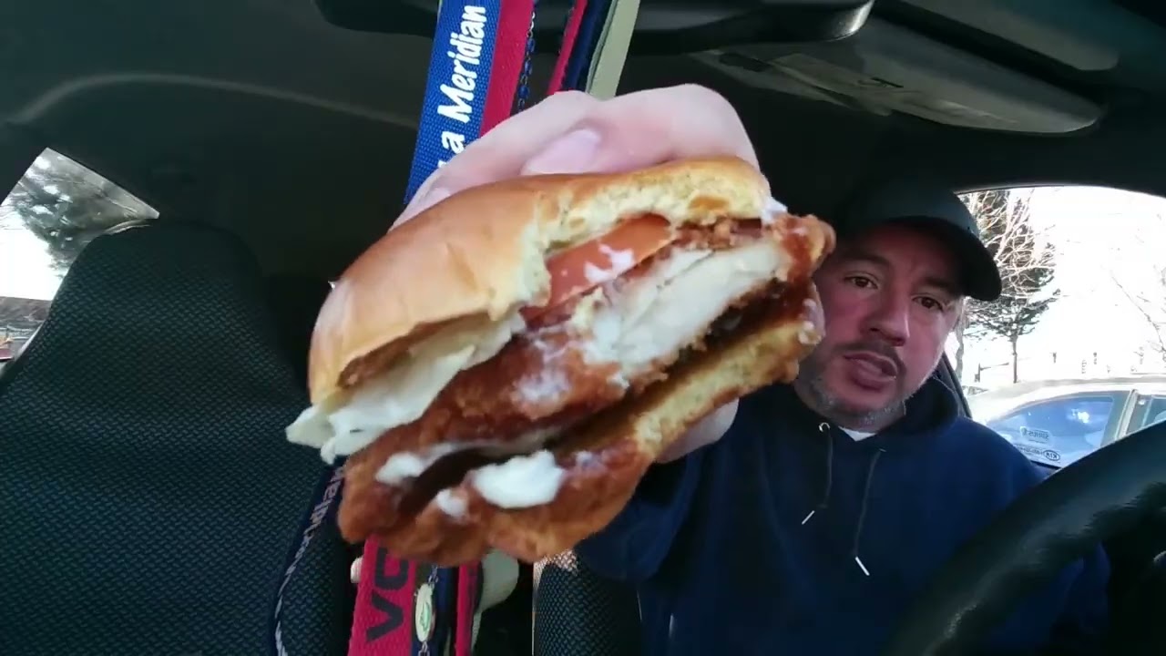 BurgerKing 2018 Chicken Sand Combo