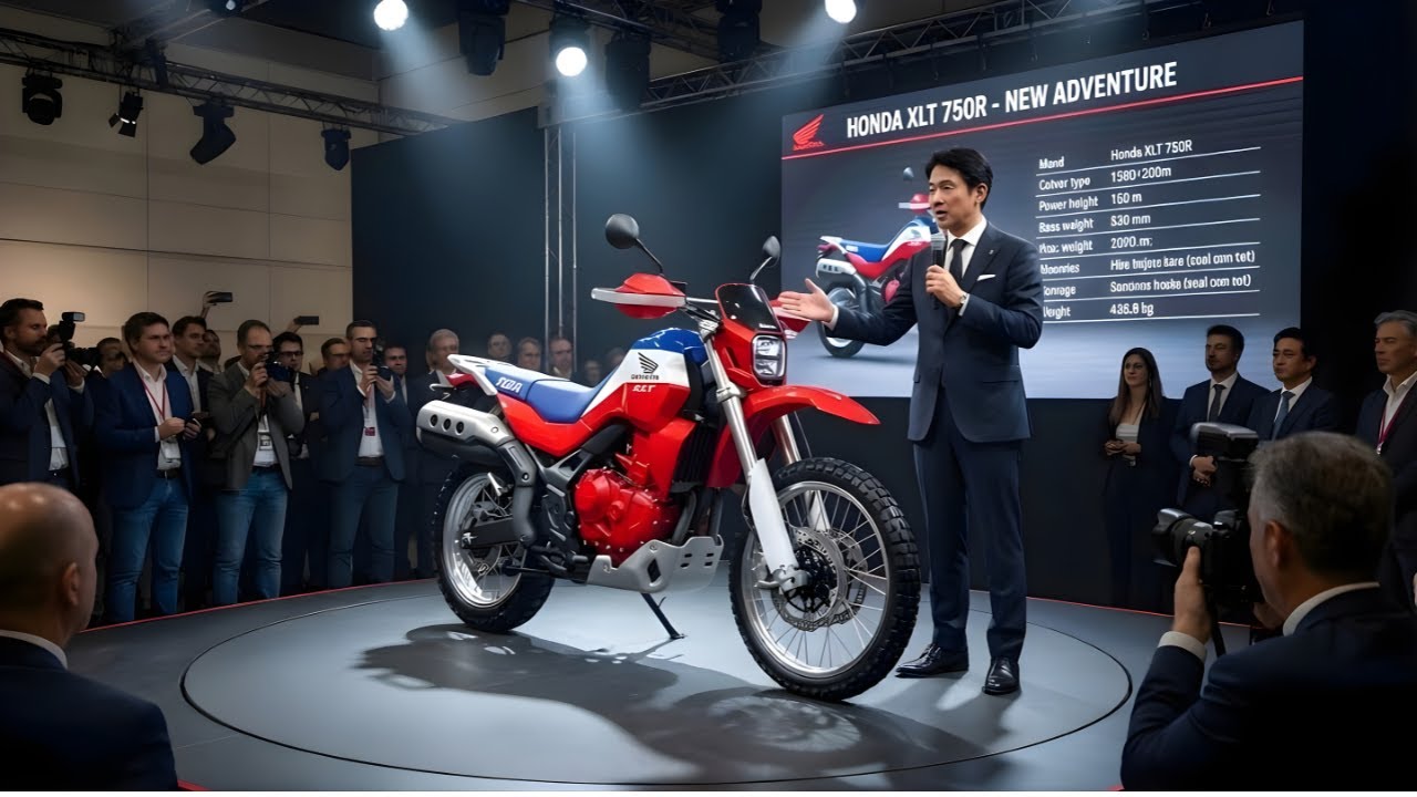 The new 2026 Honda XLT 750 R has been officially unveiled! Ready to compete with the Ténéré 700?