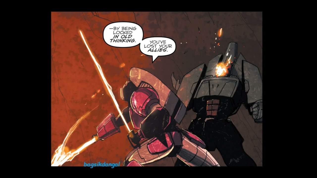 IDW:Arcee Vs Galvatron!From Transformers Volume 10!