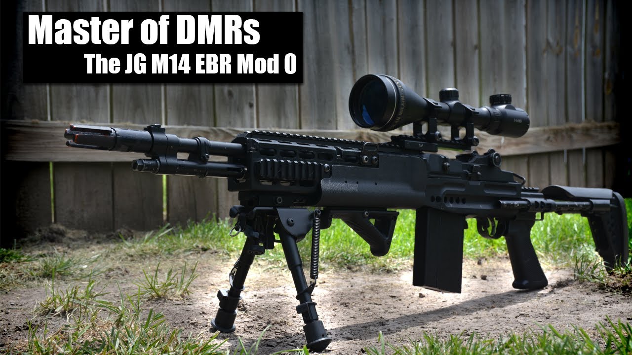 The M14 EBR from JG is a Goat |Airsoft M14 Review|