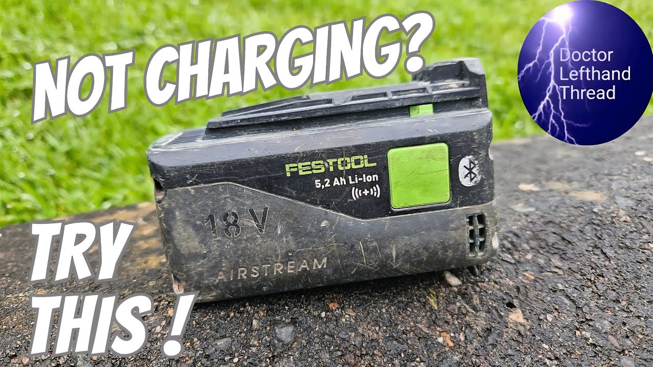 Fix Your Festool Batteries - 18v Battery Repair Tutorial