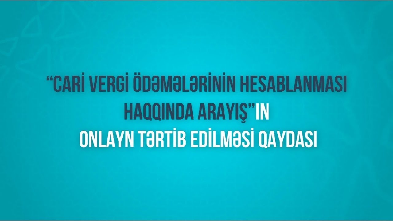 Cari Vergi Ödəmələrinin Hesablanması: Vergi Məcəlləsinin 151.1, 151.2 və 151.5 Maddələrinin İzahı