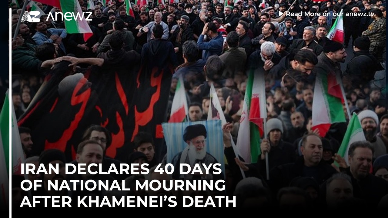 Iran declares 40 days of national mourning after Khamenei&rsquo;s death