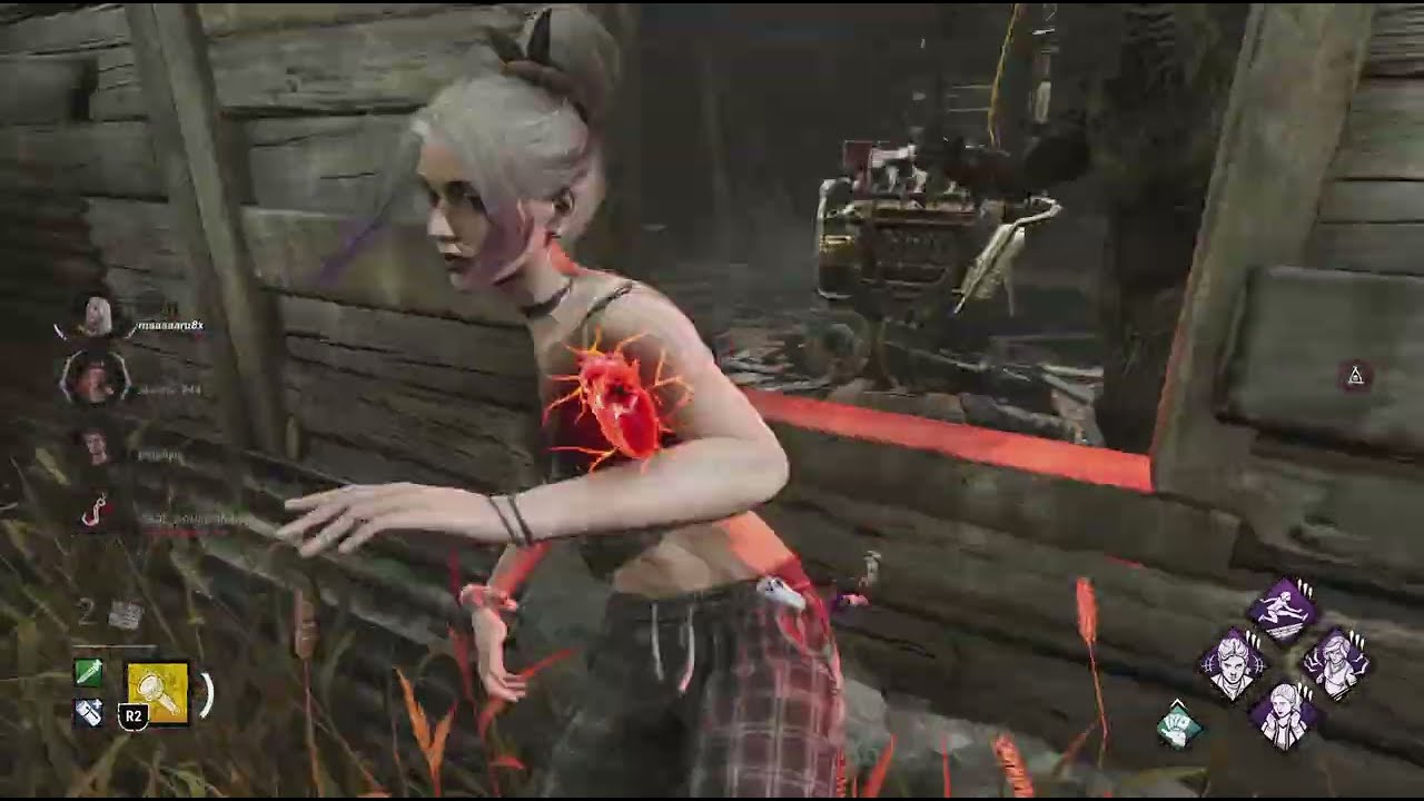 【DBD】ライト当てられて拗ねたレイスくん