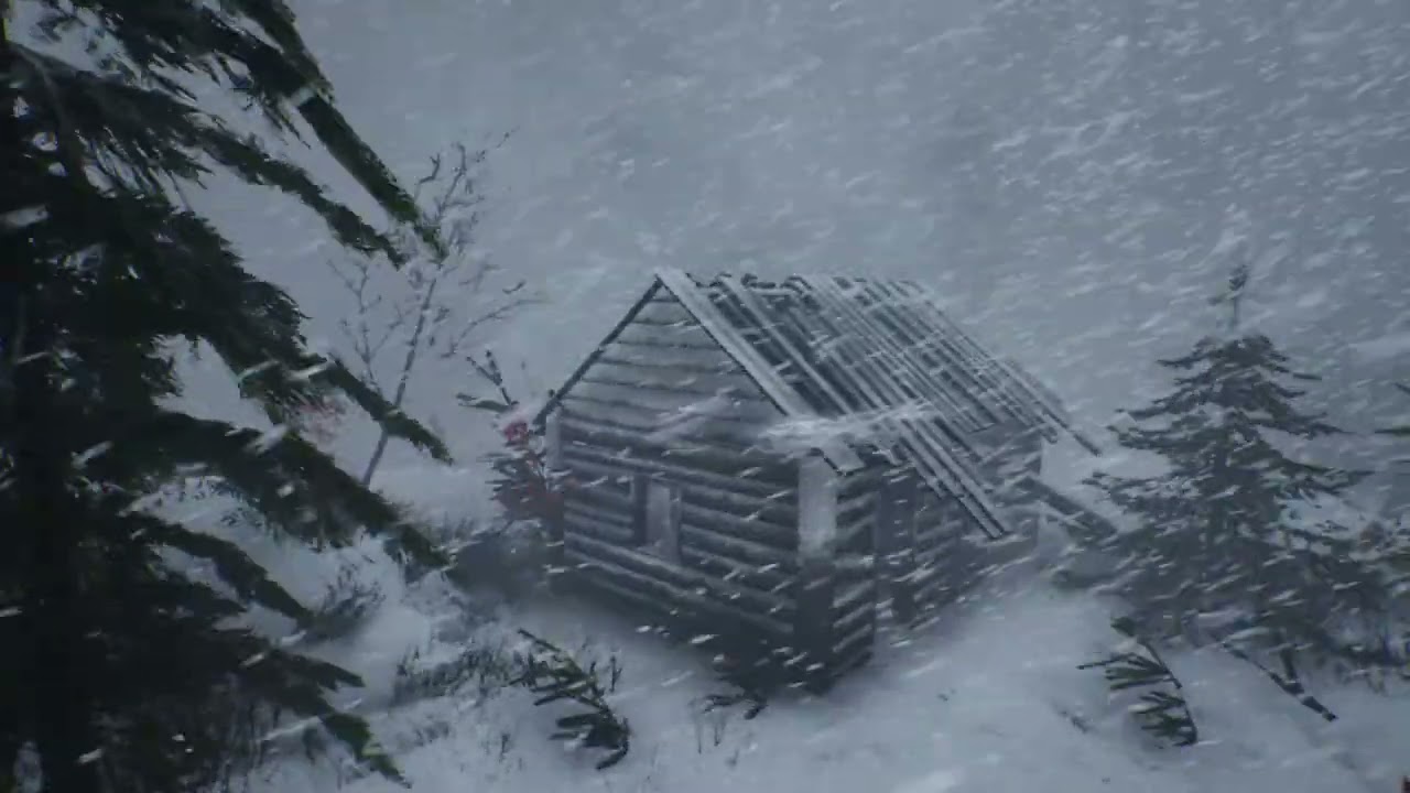❄️ MONSTROUS Washington WINTER with EXTREME COLD and blizzard for sleeping. STRONG WINTER STORM 2025