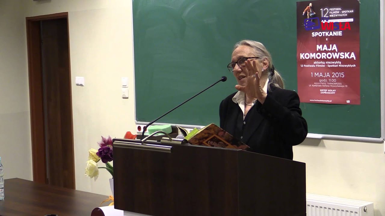 AKTORKA NIEZWYKŁA - MAJA KOMOROWSKA