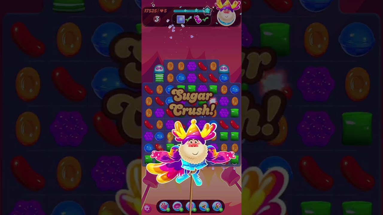 Candy Crush Saga level 17525-17526 completed