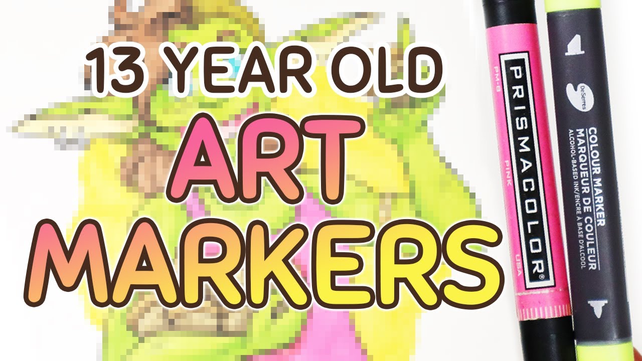 Testing my OLD ART MARKERS - Do They Even Work?
