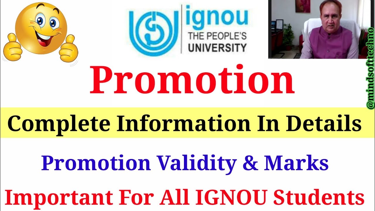 IGNOU Promotion Update | Promoted Students Of July 2019 & July 2020 Session | Must Watch For All😱