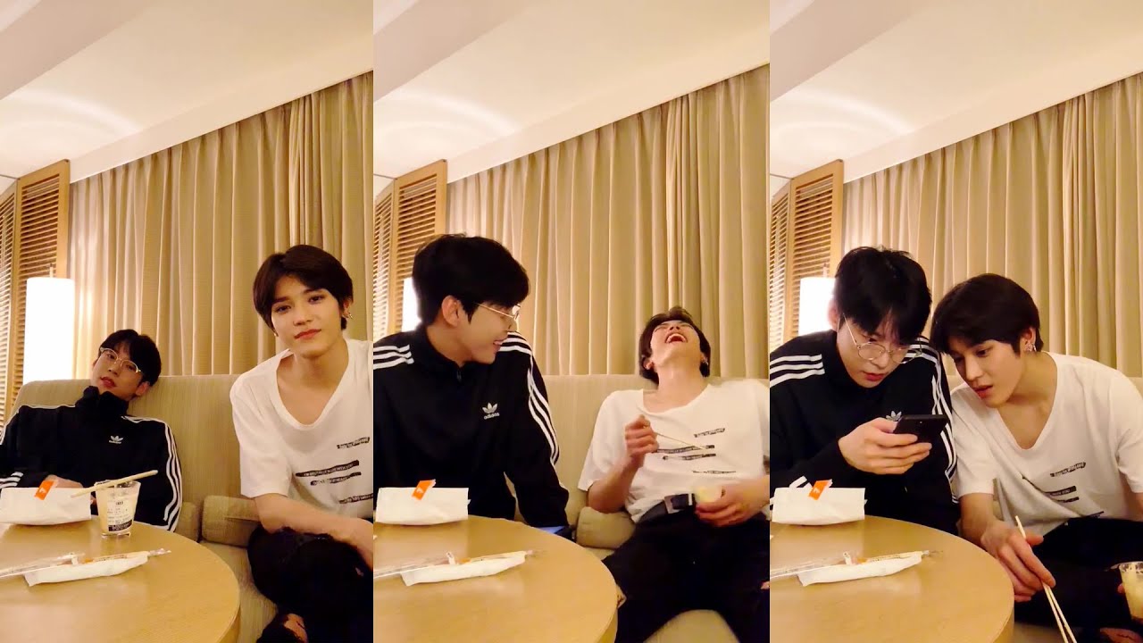 NCT 태용&도영 | 왜 용이 안 해요? 후쿠오카 야식방송 (190319)