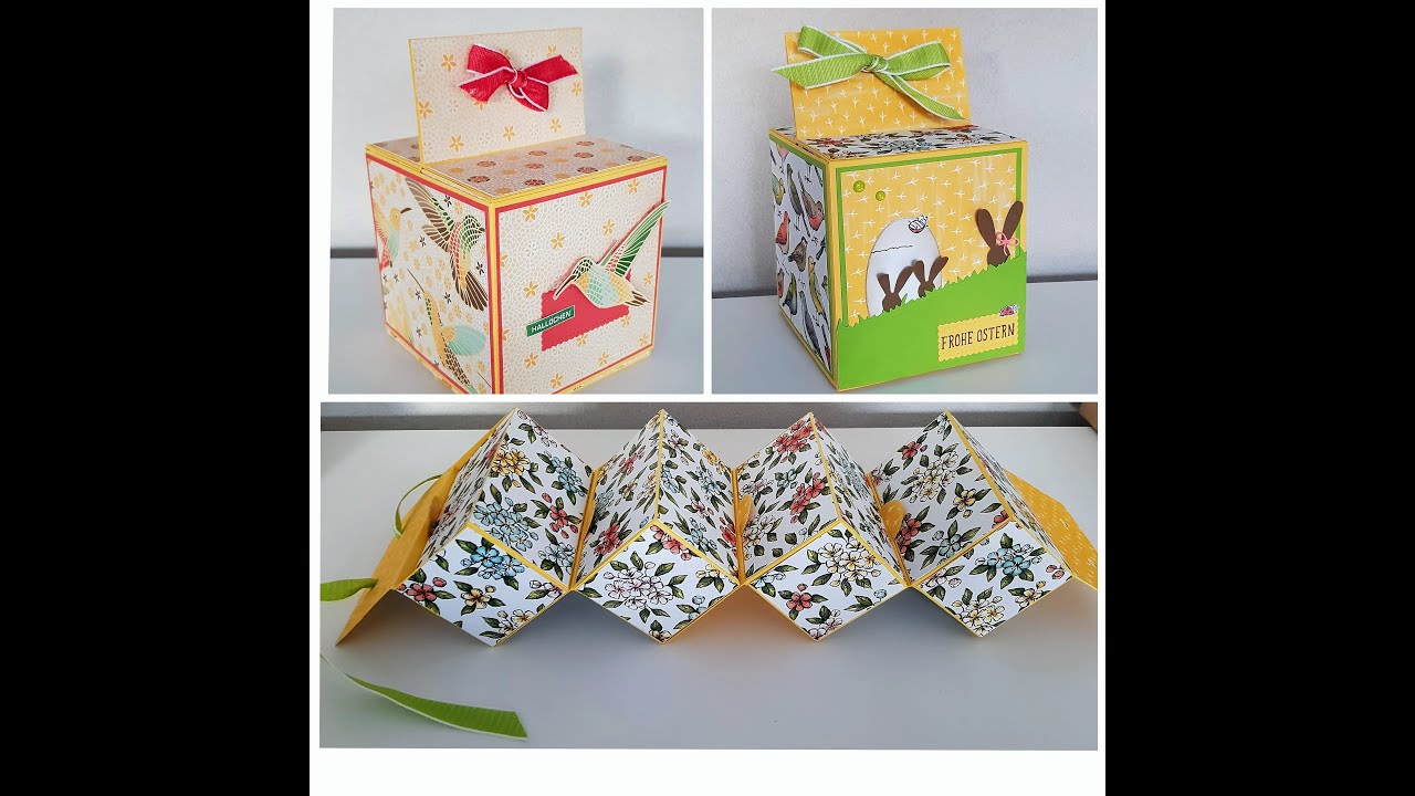 Fantastische 4er-Geschenkbox mit Stampin`Up!