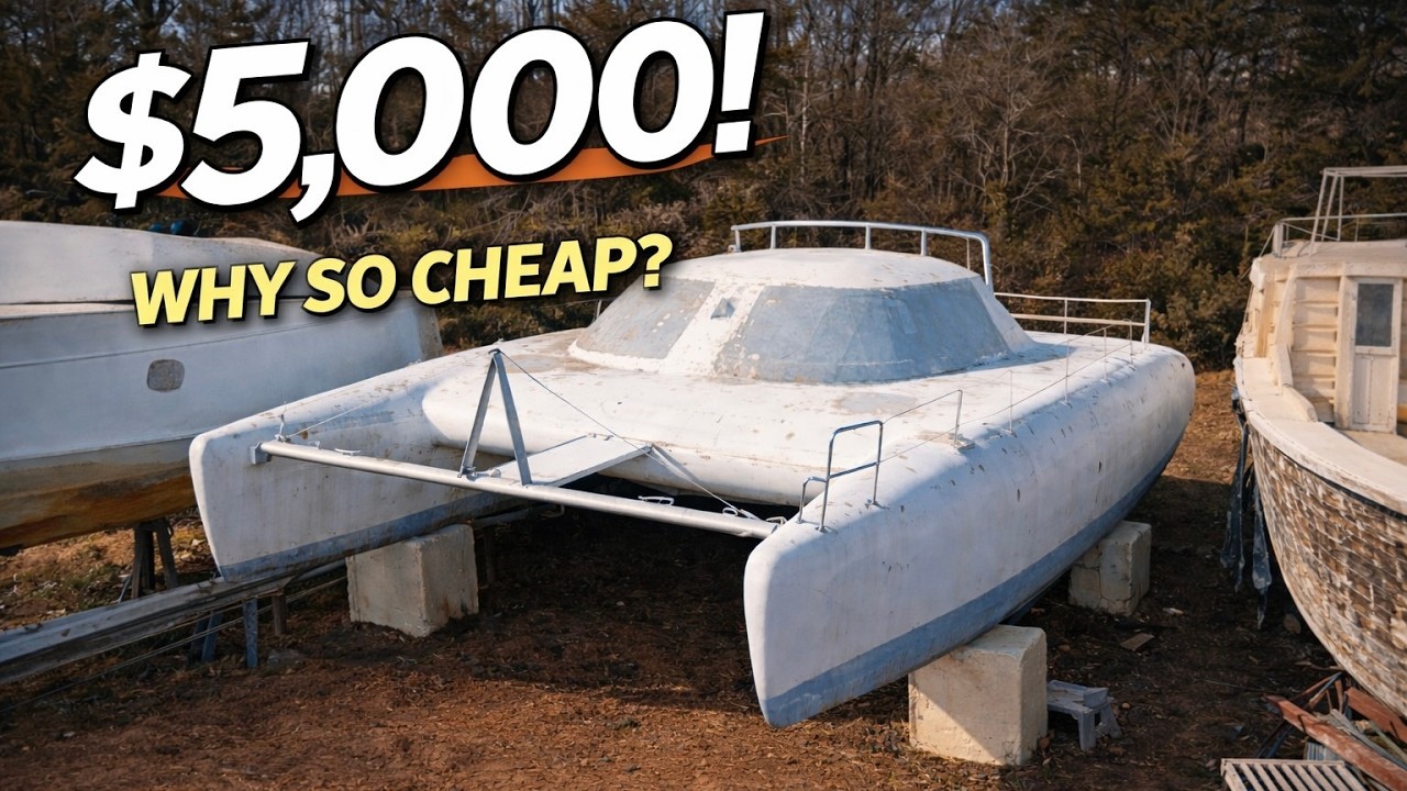We Bought a $5000 Catamaran to Sail the World!