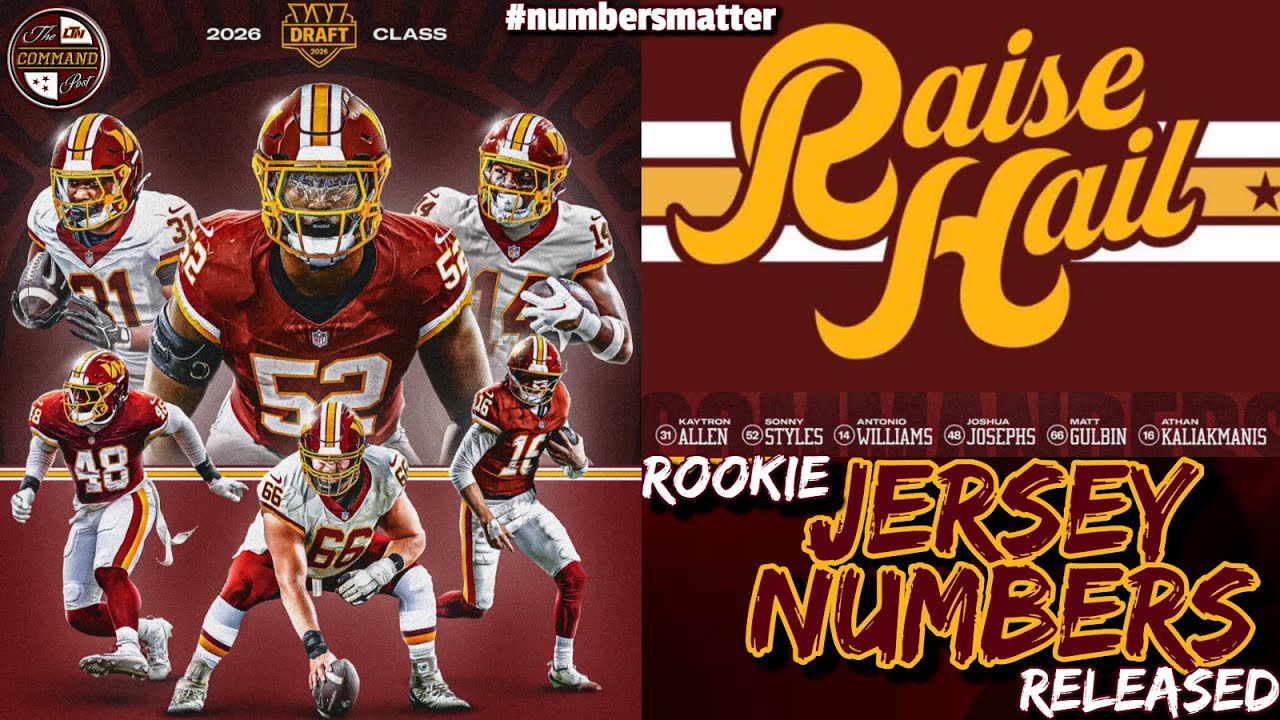 Command Post LIVE! | ROOKIE JERSEY NUMBERS RELEASED❗ Y'all Good w/52?😂 + MOST UNSTABLE POSITION?🤔