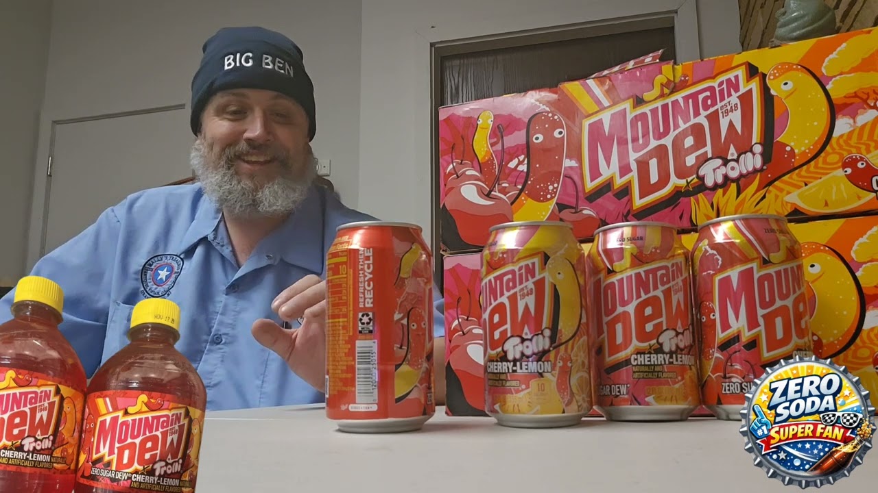 Zero Soda Super Fan rates and slams Mountain Dew Trolli Soda 
