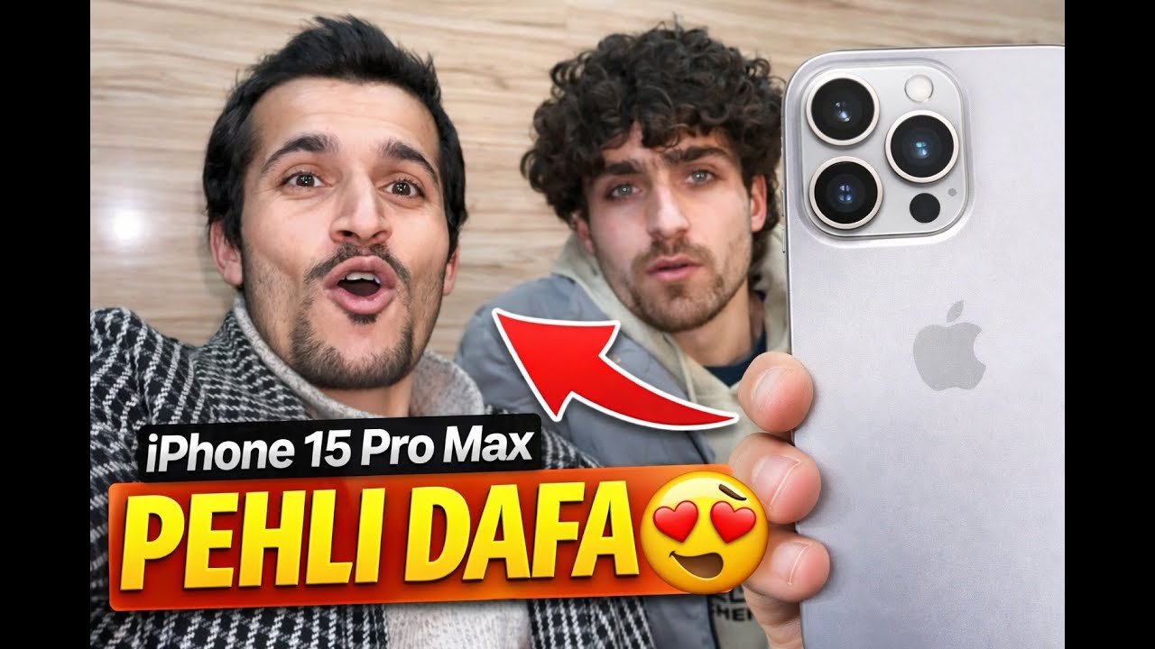 iPhone 15 Pro Max Pehli Dafa Dekha 😍 | Expectations Se Zyada!