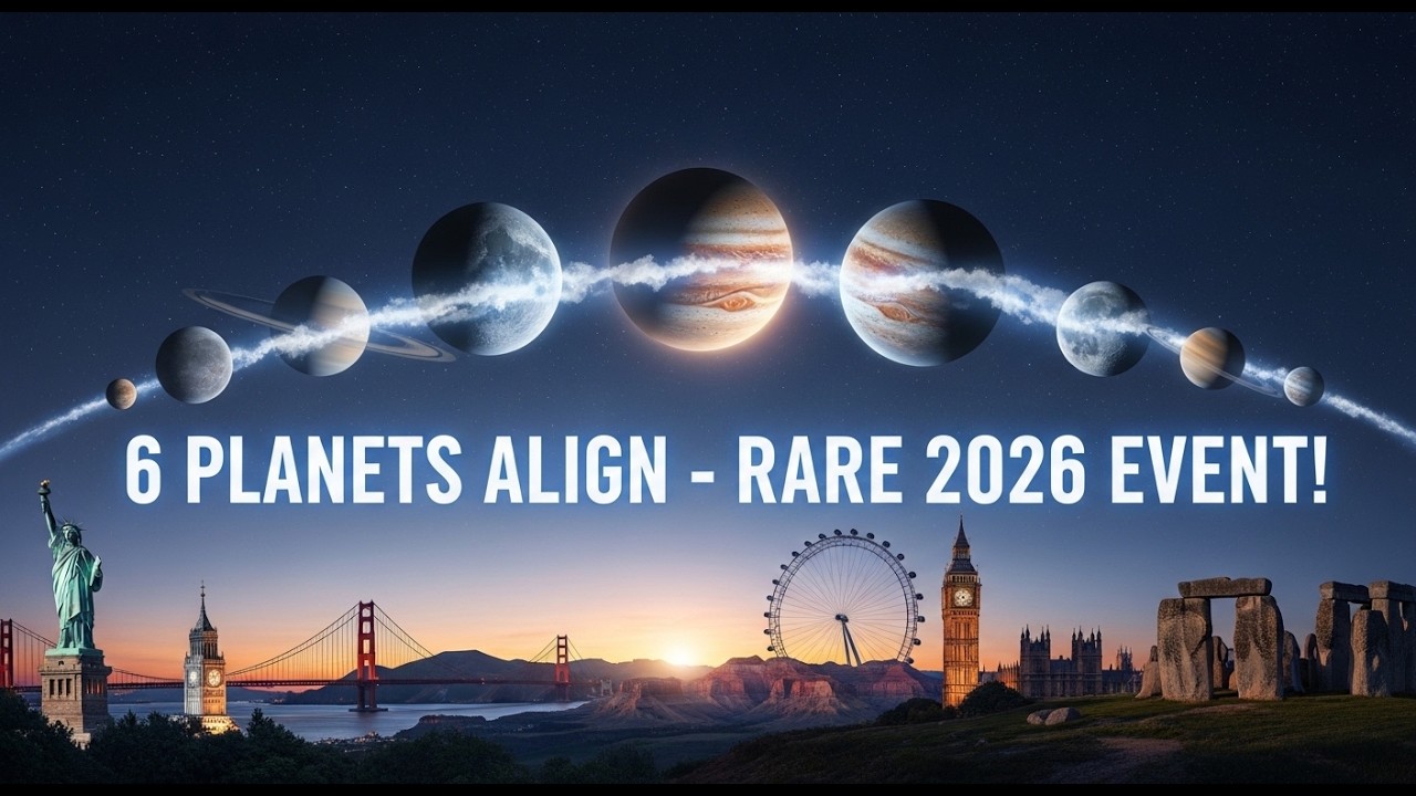 Planetary Alignment 2026 See 6 Planets & Space Travel Insights!