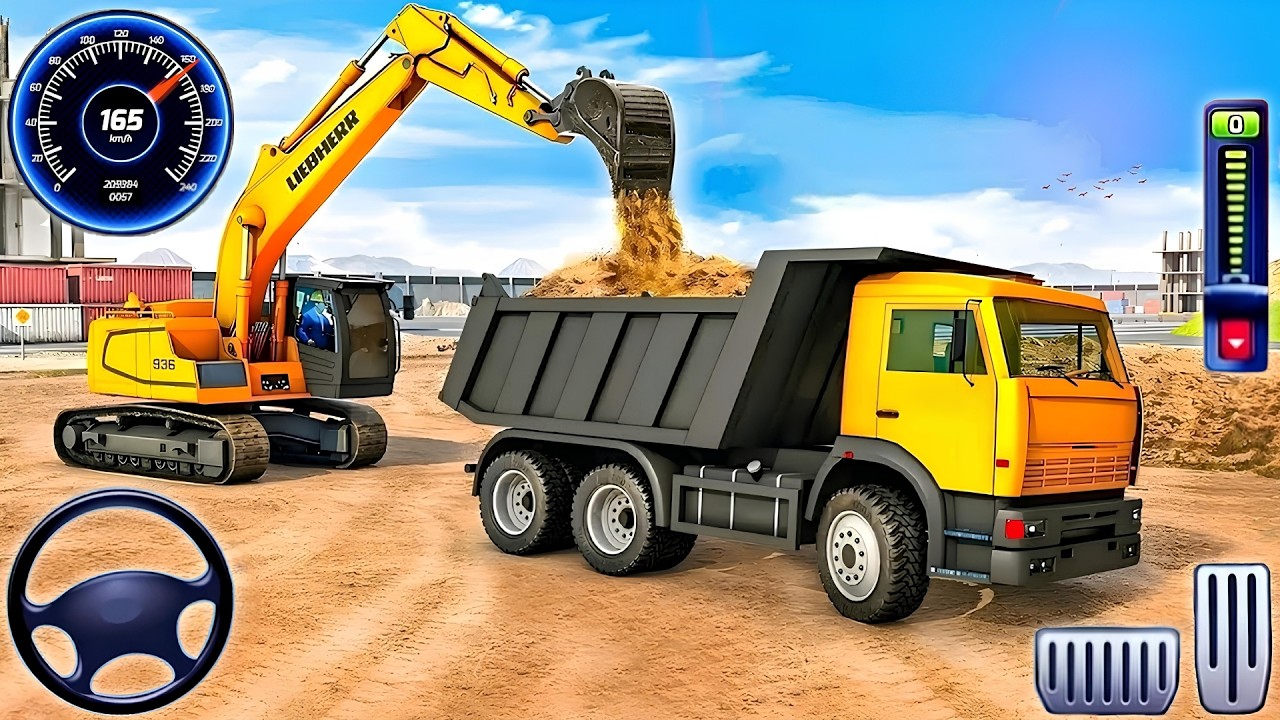 City Road Construction Games - City Construction Simulator - Android Gameplay #2