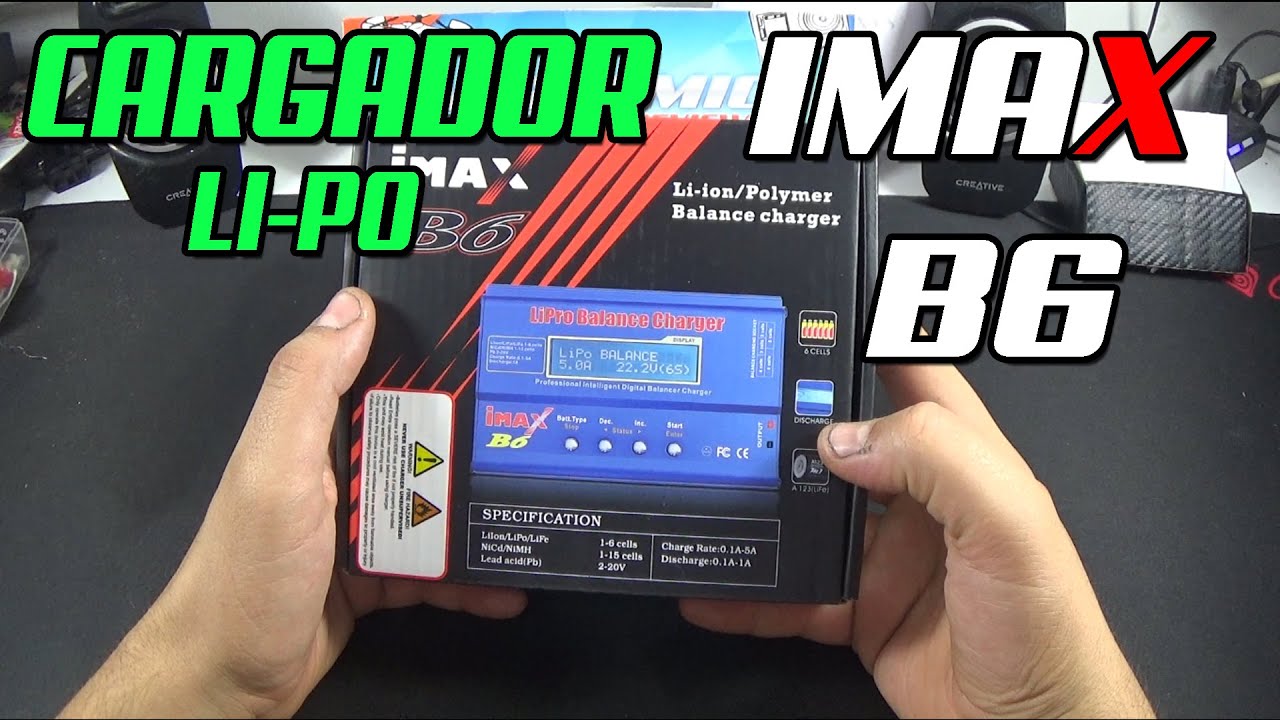 Cómo utilizar el Imax B6 cargador balanceador de baterias Li-Po, en Español