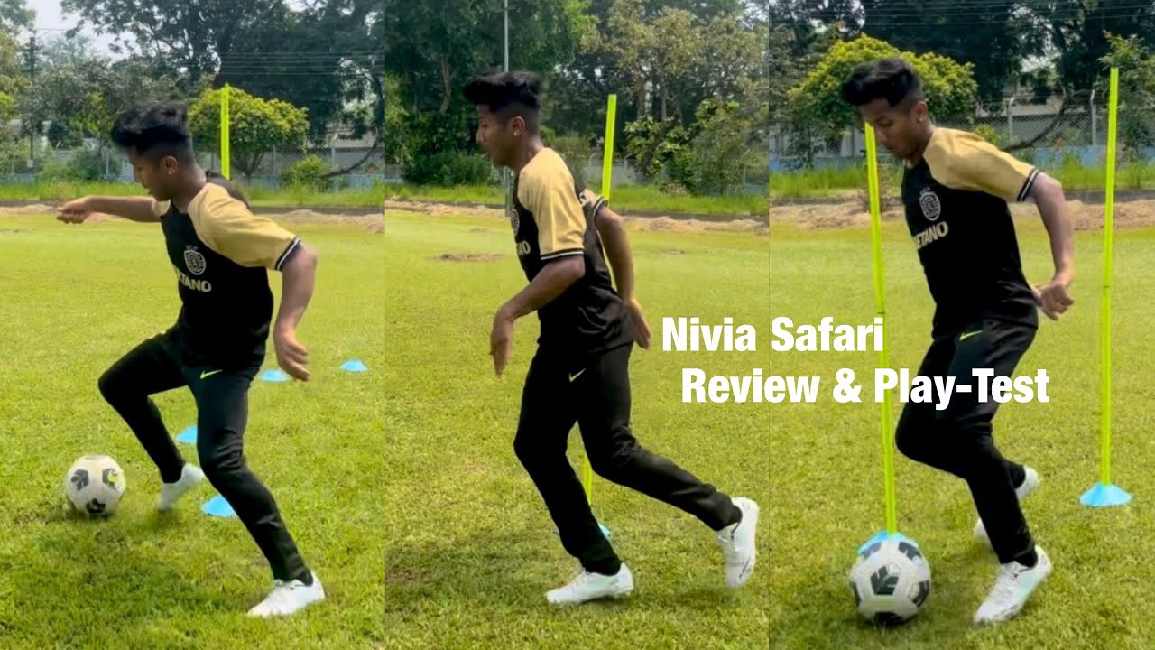 Individual Football Training || Nivia Safari Review & Play Test #asmrfootball#k7straining #asmr