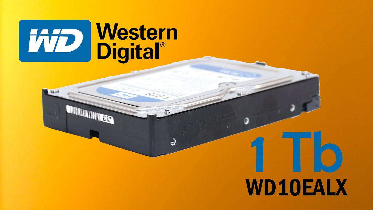 Обзор жесткого диска WD BLUE на 1 TB.