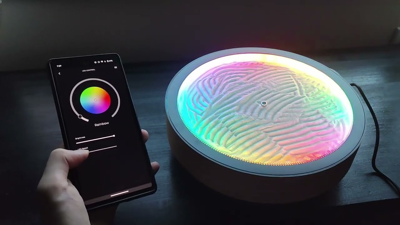 REVIEW: Oasis Mini - Amazing Kinetic Sand Art Machine Draws Infinite Patterns for Relaxation