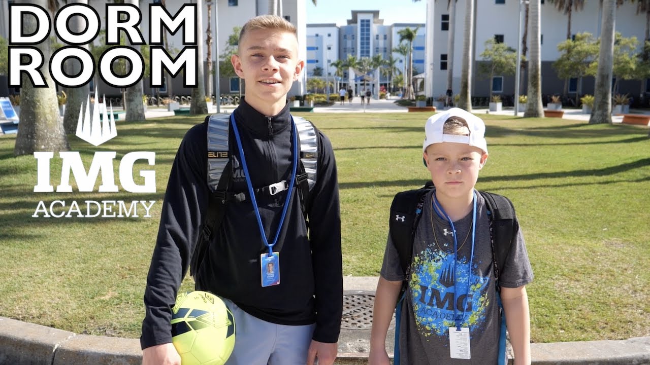 DORM ROOM TOUR at IMG ACADEMY a PRIVATE SPORTS SCHOOL 🏝⚽️ SPRING BREAK SOCCER CAMP