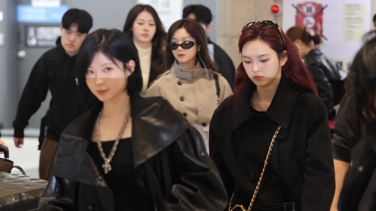 Babymonster Airport Departure Zoomed in 260221 [4k]