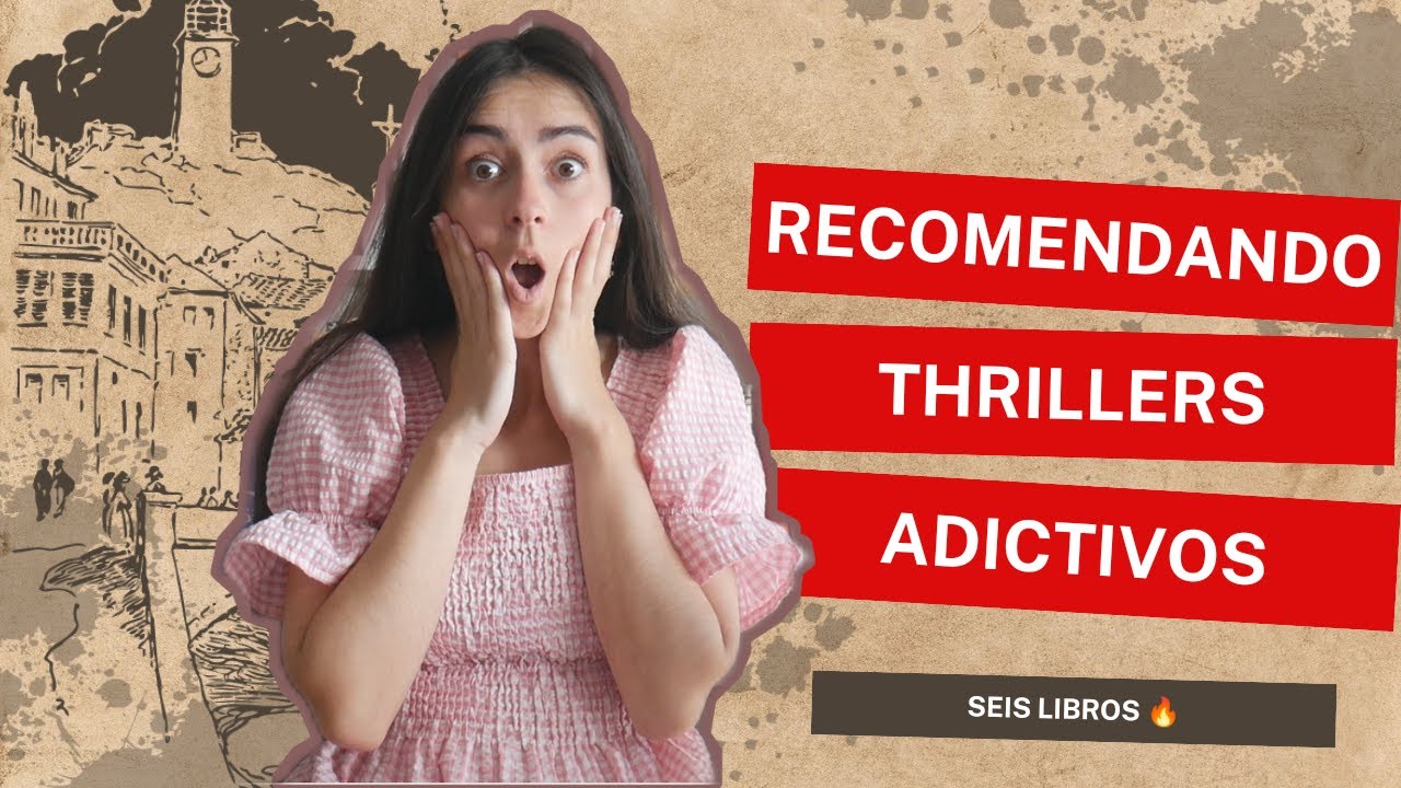 6 libros de  thriller SUPER ADICTIVOS 🕵️