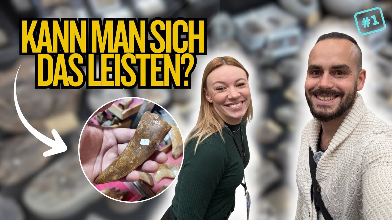 Die reinste Reizüberflutung  - Fossilien, Mineralien und Kristalle - Munich Show 2025! - Part 1/2